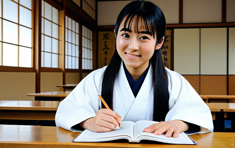 JLPT 취득 후 일본 국내 거주 방법 - Business Professional in Tokyo**

"A professional businesswoman in a modest business suit, walking o...