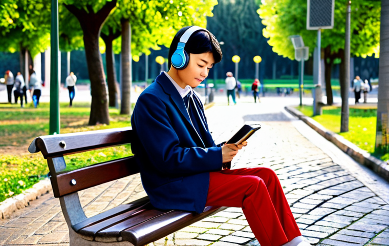 JLPT 시험 경험담 작성하기 - Grammatical Exercise in a Cozy Cafe**

"A young woman in a casual dress and cardigan, fully clothed,...