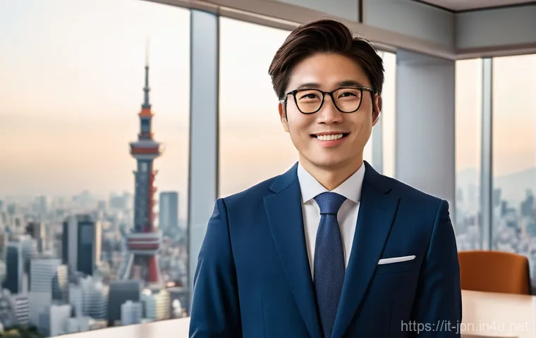 JLPT와 일본 내 직무와의 연계성 - **A Triumph of Language and Career**
    A confident young professional, likely in their late 20s or...