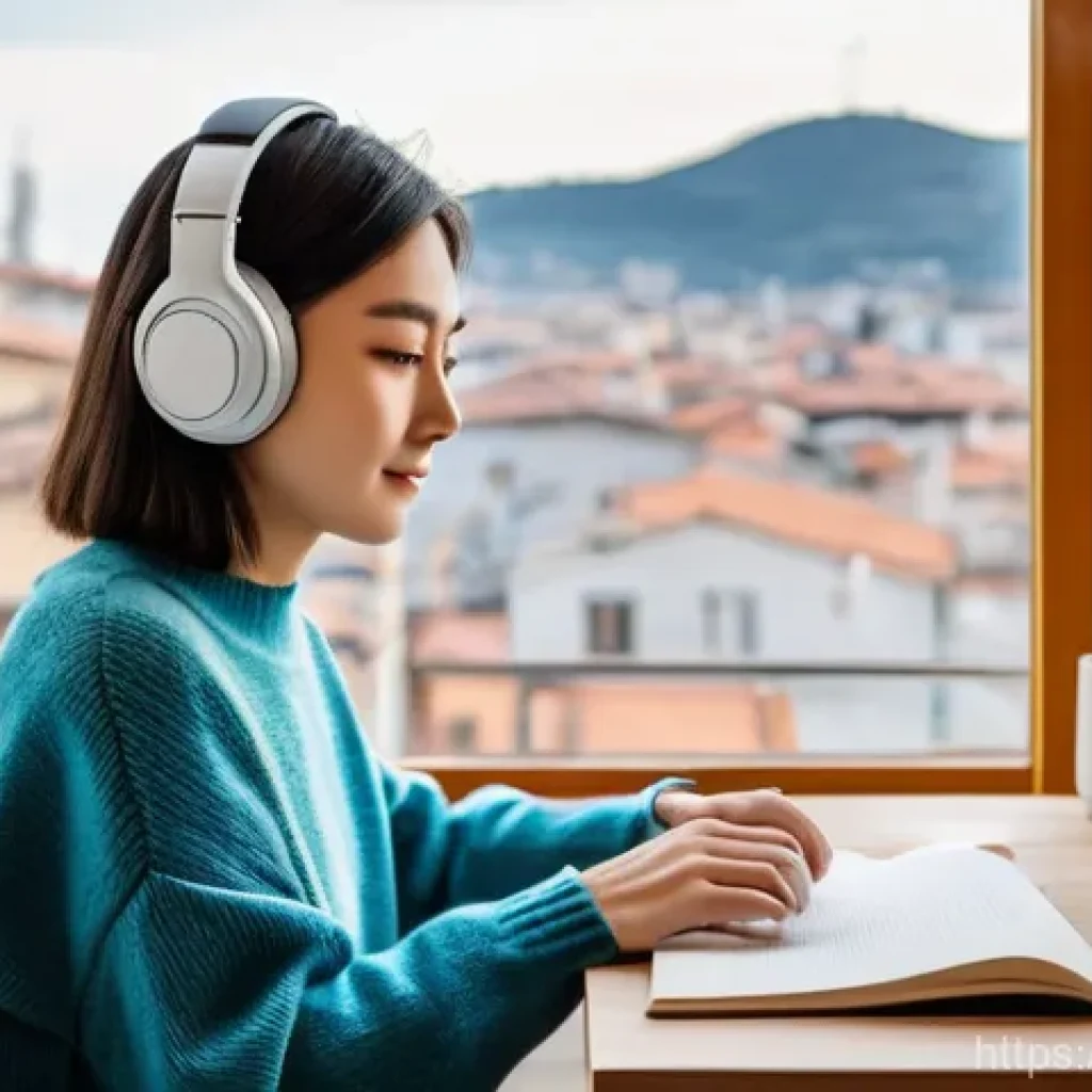 JLPT와 일본어 교육 연구 프로젝트 - **AI-Powered Language Tutor in a Modern Italian Home**
    "A female student, appearing around 20-25...