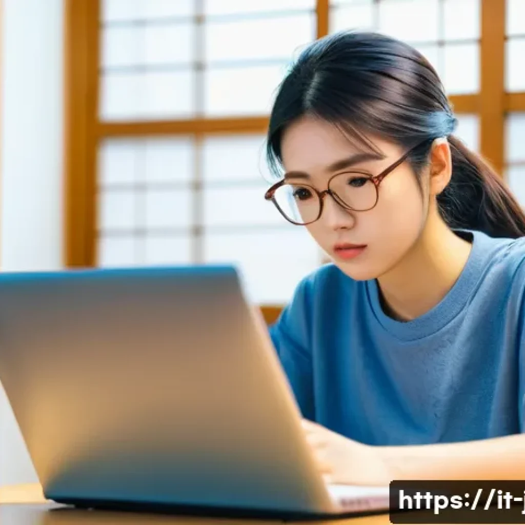 JLPT와 관광 일본어의 차별화 - A focused adult student studying Japanese at home, surrounded by JLPT textbooks like "Minna no Nihon...