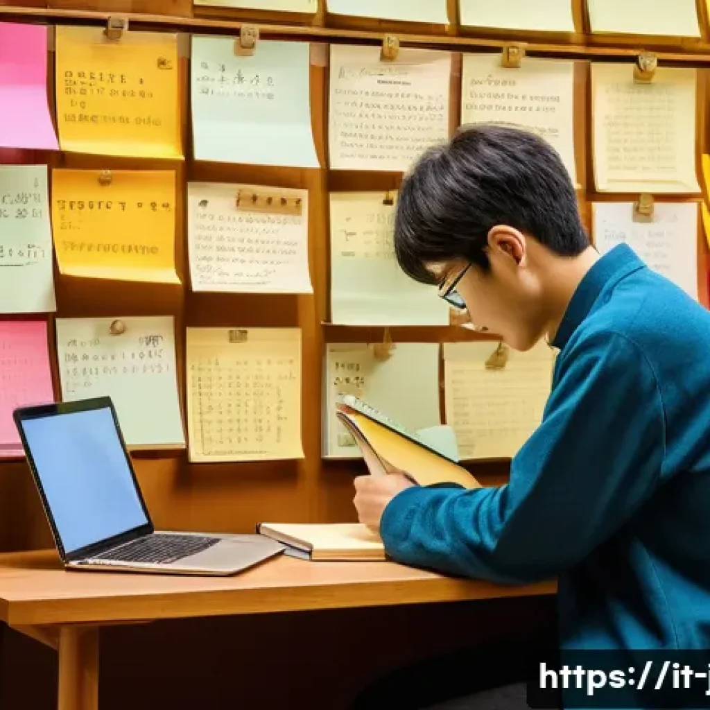 JLPT N1 합격 비법 - A cozy, well-lit study room in a typical Italian home, featuring a wooden desk cluttered with colorf...