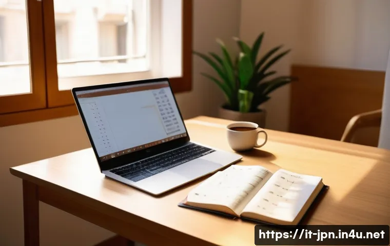 JLPT 시험 합격을 위한 중급 학습자 꿀팁 - A cozy, modern study room in an Italian apartment, sunlight streaming through a window with a view o...